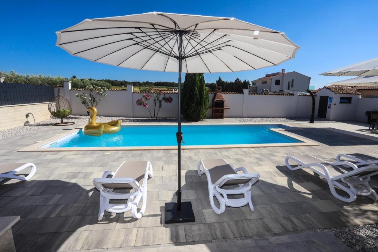 Apartment Nina With Private Pool Nova Vas  Dış mekan fotoğraf
