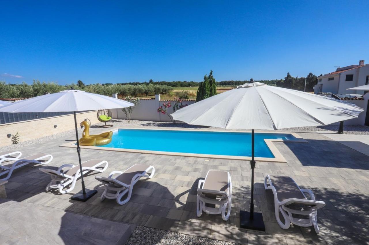 Apartment Nina With Private Pool Nova Vas  Dış mekan fotoğraf